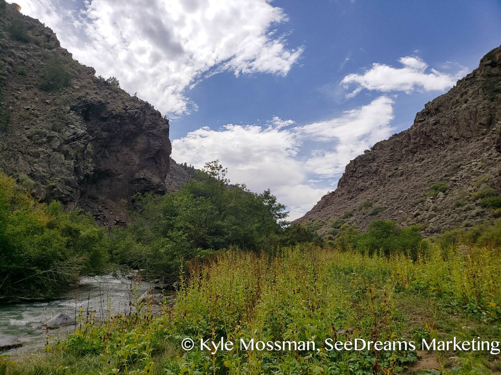 Summer on The River, Kyle Mossman SeeDreams Marketing Taos, NM