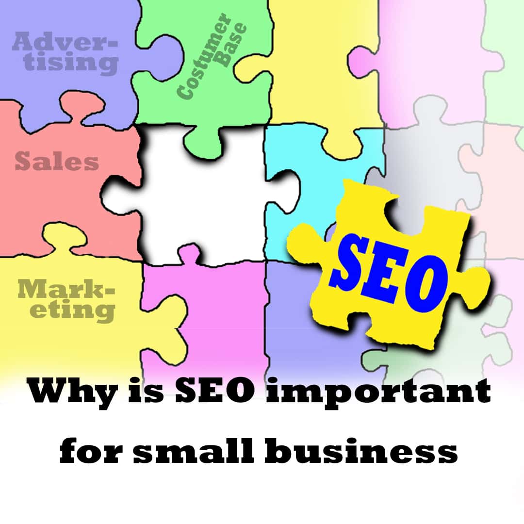 Why is SEO important for small business Graphic SeeDreams Marketing Taos, NM 1080-2